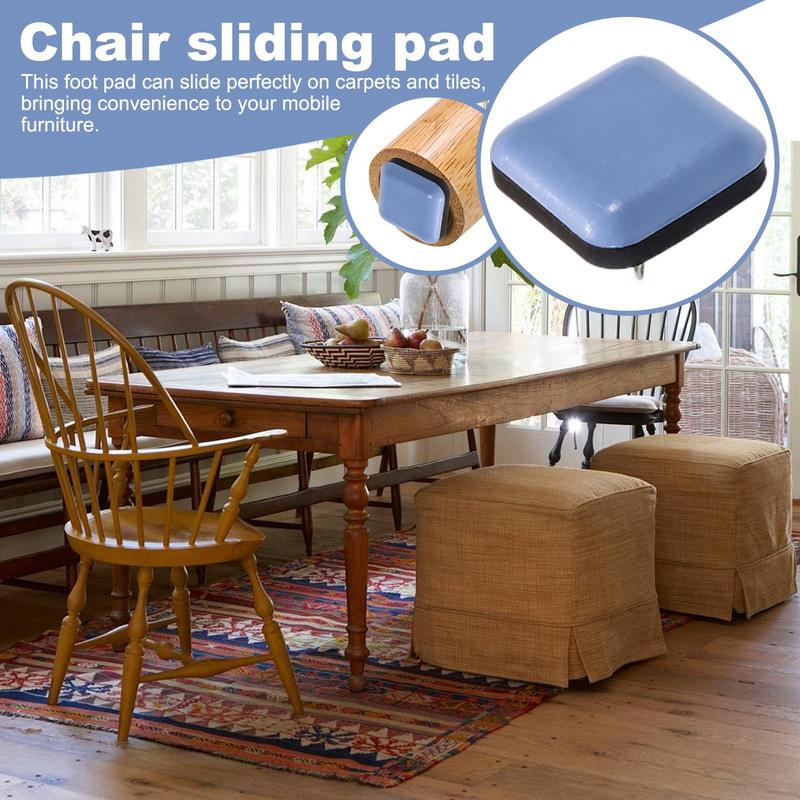 

Chair Leg Pads Nail Mounted Furniture Foot Pad Multi-Purpose Furniture Protection Tool For Chairs Benches Chests Tables Sofas belgium