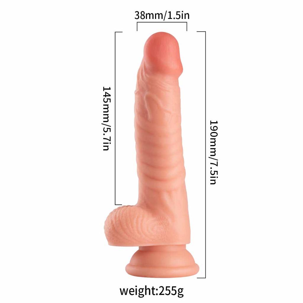 Dildo Female Manual Masturbation Orgasm G-spot Thrusting Penis Sex Toys