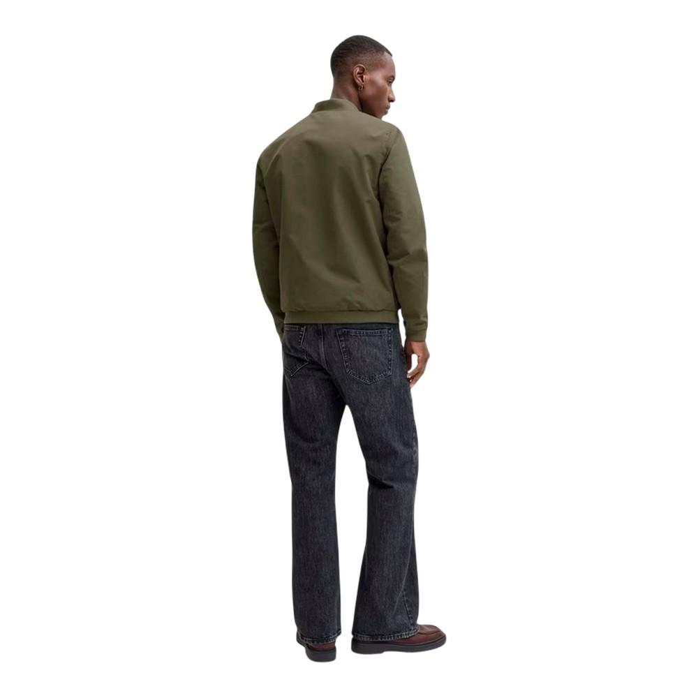 Jack And Jones Mens Water Resistant Long-Sleeved Bomber Jacket