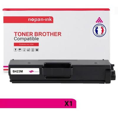 NOPAN-INK - Toner x1 - TN423 TN 423 (Purpurová) - Kompatibilní pro Brother HL-L8260CDW L8360CDW, MFC-L8690CDW L8900CDW, DCP-L8410CDW