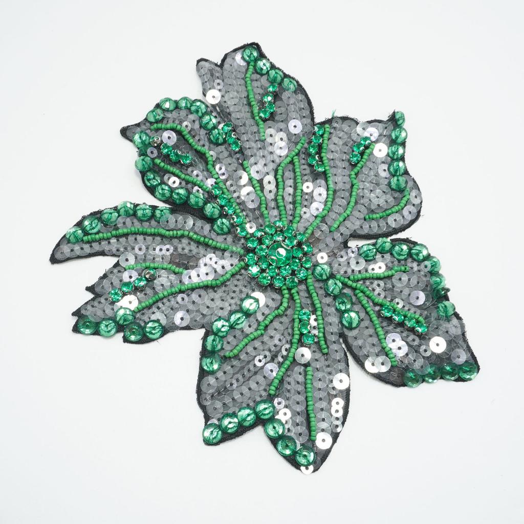 LHY Stylish Five Color Embroidered Flower Clothing Ingredients With High Quality and Fair Price Accessories