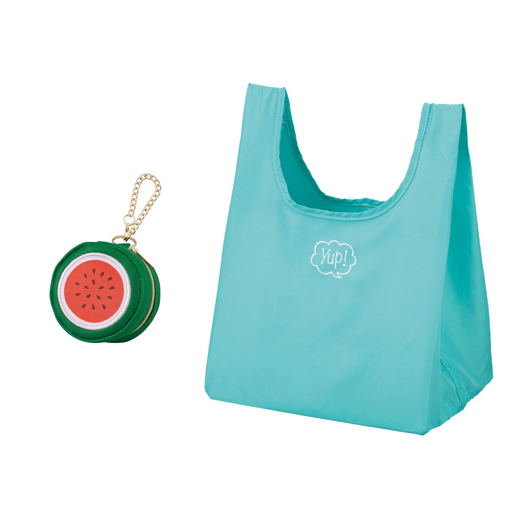 

Marushin Watermelon Eco with H33 x W25 x D20cm yup! Bag, Food-themed, Pouch, (Product Code 0585007600)