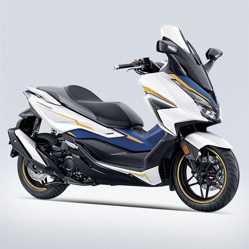 Used for HONDA FORZA 350 Motorcycle Accessories The Line Pattern Printing Protection Stickers Faring Kits Paint Parts Area