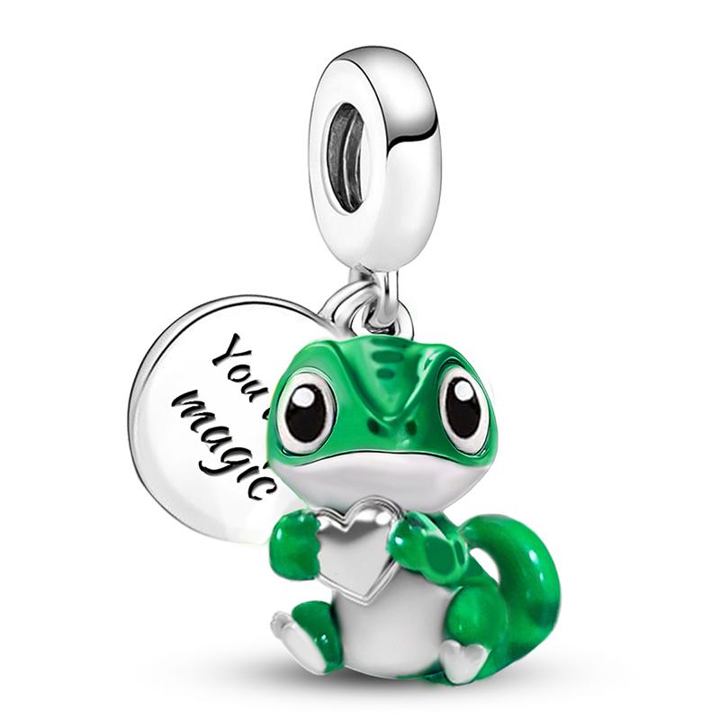 Copper Pink Koala Hair Dryer Fawn Charm Pendant For Women Diy Bracelets High Quality Personalized Fine Jewelry