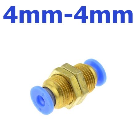 

Air Pneumatic Straight Bulkhead Union 10mm 8mm 6mm 4mm 12mm OD Hose Tube One Touch Push Into Gas Connector Brass Quick Fitting