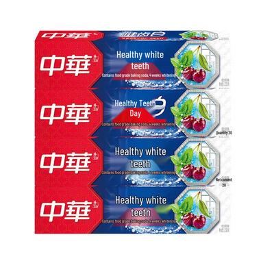 Zhonghua Healthy White Perlitowa Owocowa Pasta do Zębów o Smaku Wiśniowym 4-pak
