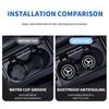 Car Water Cup Mat Car Coaster Anti Slip Pad Accessories For Mercedes Benz AMG GLE GLS CLS GLC CLA GLA GLK ML C197 R231 W167