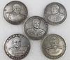 1945 Russian USSR Commemorative Collectible Souvenirs Silver Coins