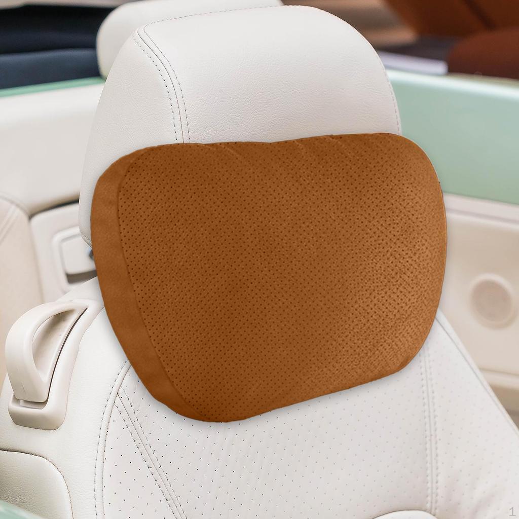 Automotive Neck Support Pillow for Car Headrest, Travel Comfort Cushion