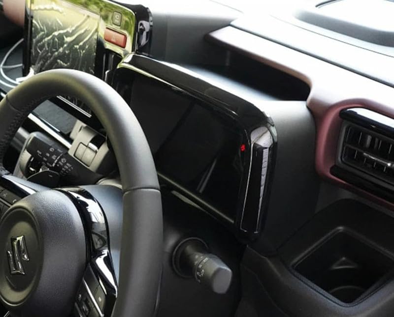 TADOKAPATU Interior Parts for Suzuki New Spacia and Spacia Custom and Meter Inner Meter Panel Custom Interior ABS 1 Piano 2023 and (MK54S MK94S),