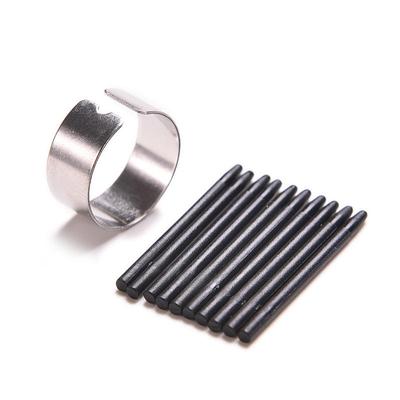 10 st svart ersättningsspets för Wacom Bamboo Cte Mte Ctl Cth Sp Only