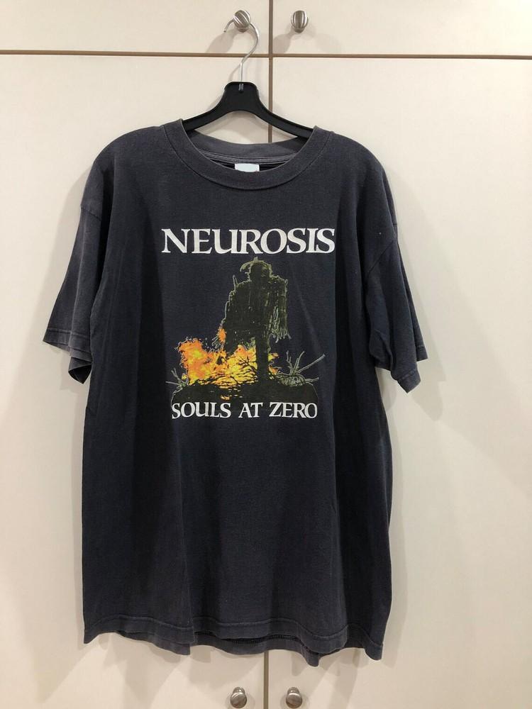 HOT Remake NEUROSIS 1992 Souls at Zero T-shirt brand new heavy cotton Unisex T-Shirt XL
