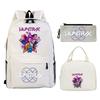 Kpop Demonunters Peripheral Children'S Backpack Elementary And Secondary School Bag Three-Piece Set