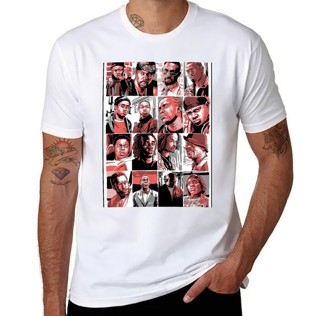 The Barksdale Crew  The Wire TShirt Casual Trendy Short Sleeve TShirt