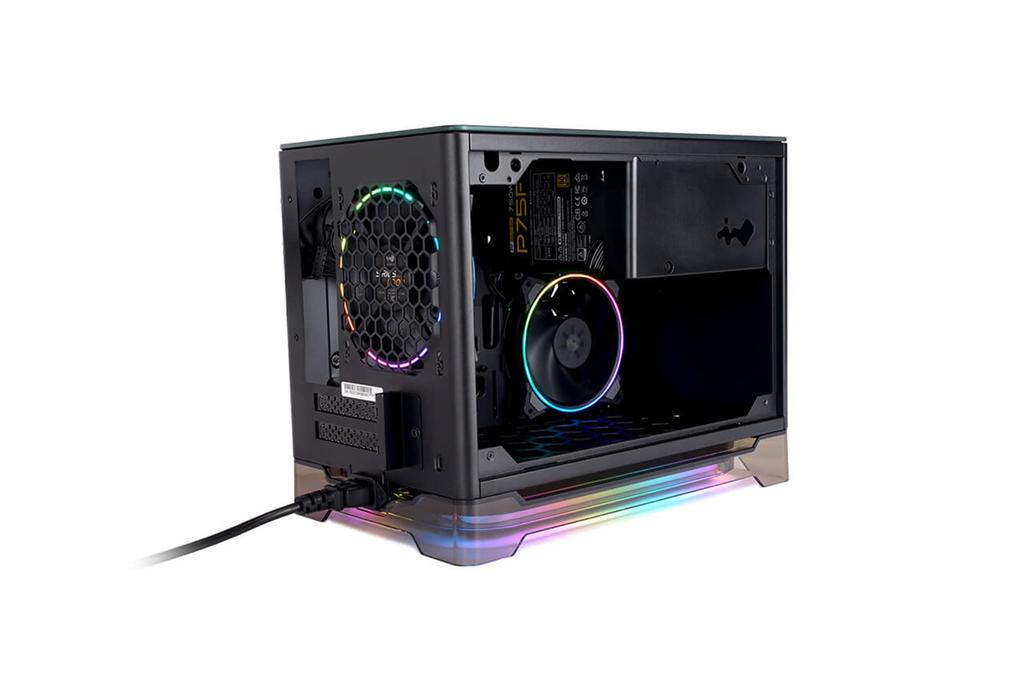 IN WIN 750W 80PLUS GOLD power supply dedicated tower type PC case black color Prime Mini-ITX [A1 BLACK]