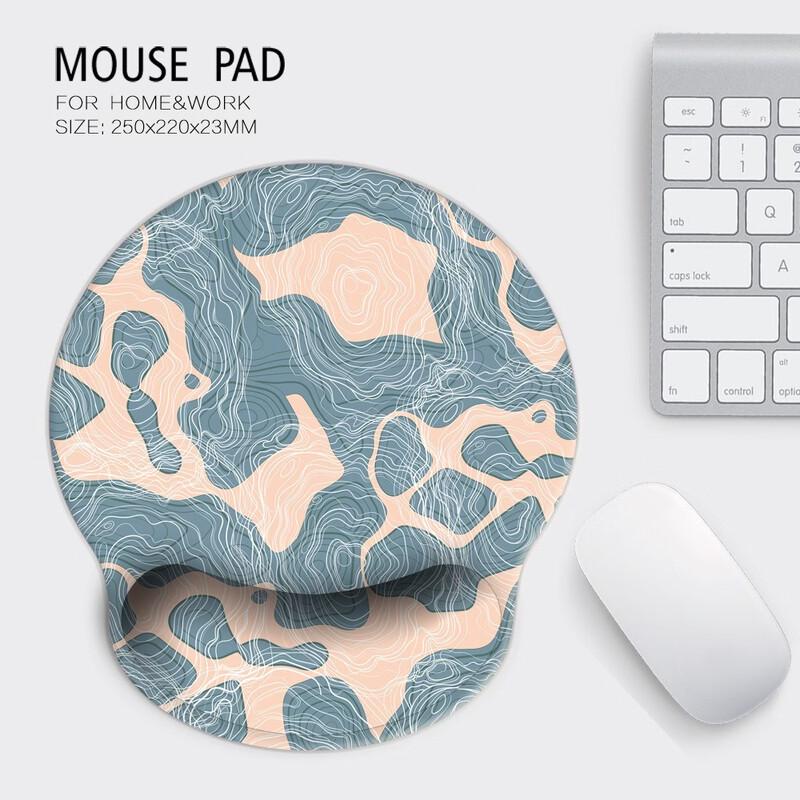 

Ergonomic Silicone Wrist Rest Mouse Pad