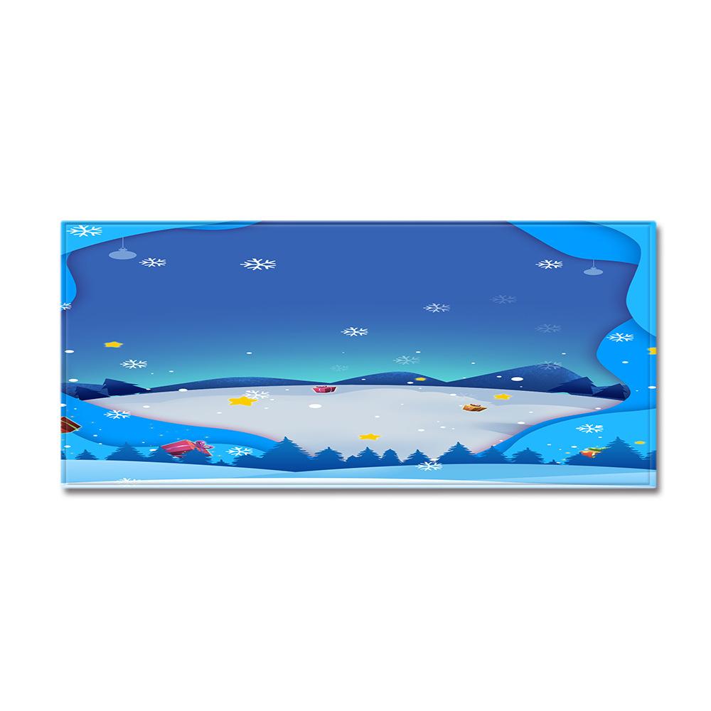 Christmas Kitchen Sand Carpet Doormat Long Floor Mat