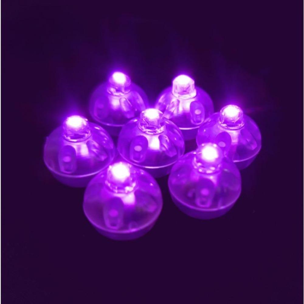 100pcs LED Balloon Lights Mini Ball Light Round LED Multicolor Flash Ball Lamp Paper Lantern Balloon Party Long Standby Time
