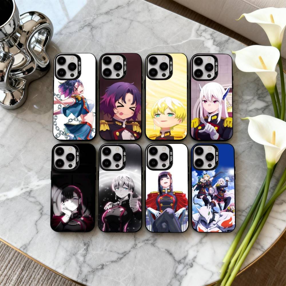 Web Manga C-Chained S-Soldier Phone Case For iPhone17,16,15,14,13,12,11 Plus,Pro Max Black Candy Silver Phone Case