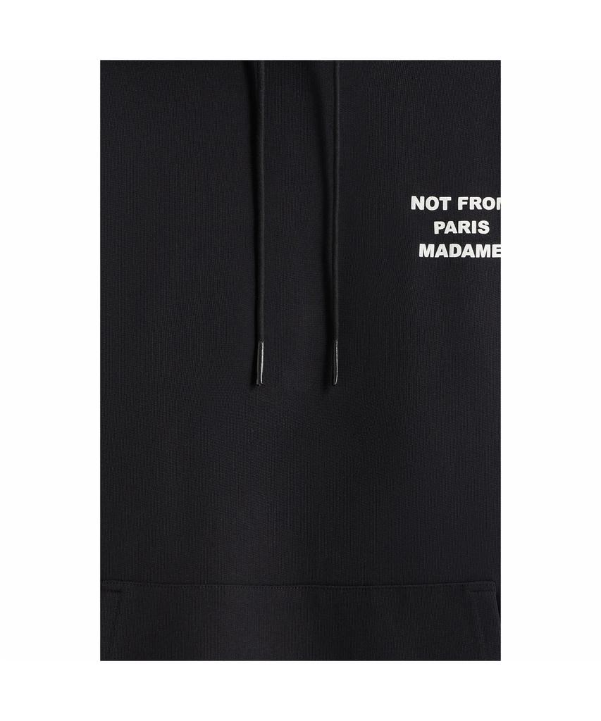 Drole De Monsieur Le Hoodie Slogan D0Tha25001Bkx