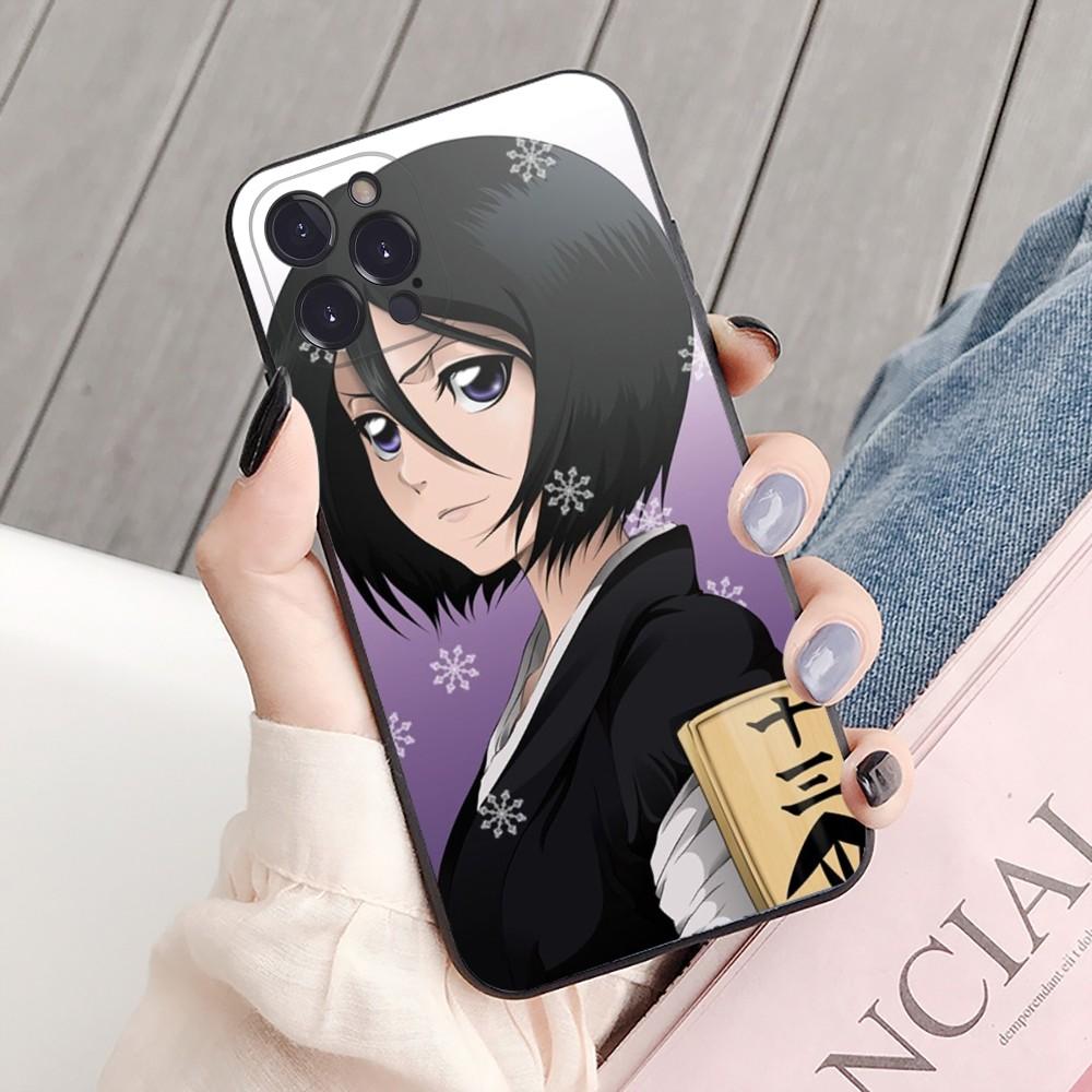 Rukia Kuchiki Bleach Phone Case For iPhone 15 14 11 12 13 Mini Pro XS Max Cover 6 7 8 Plus X XR SE 2020 Funda Shell