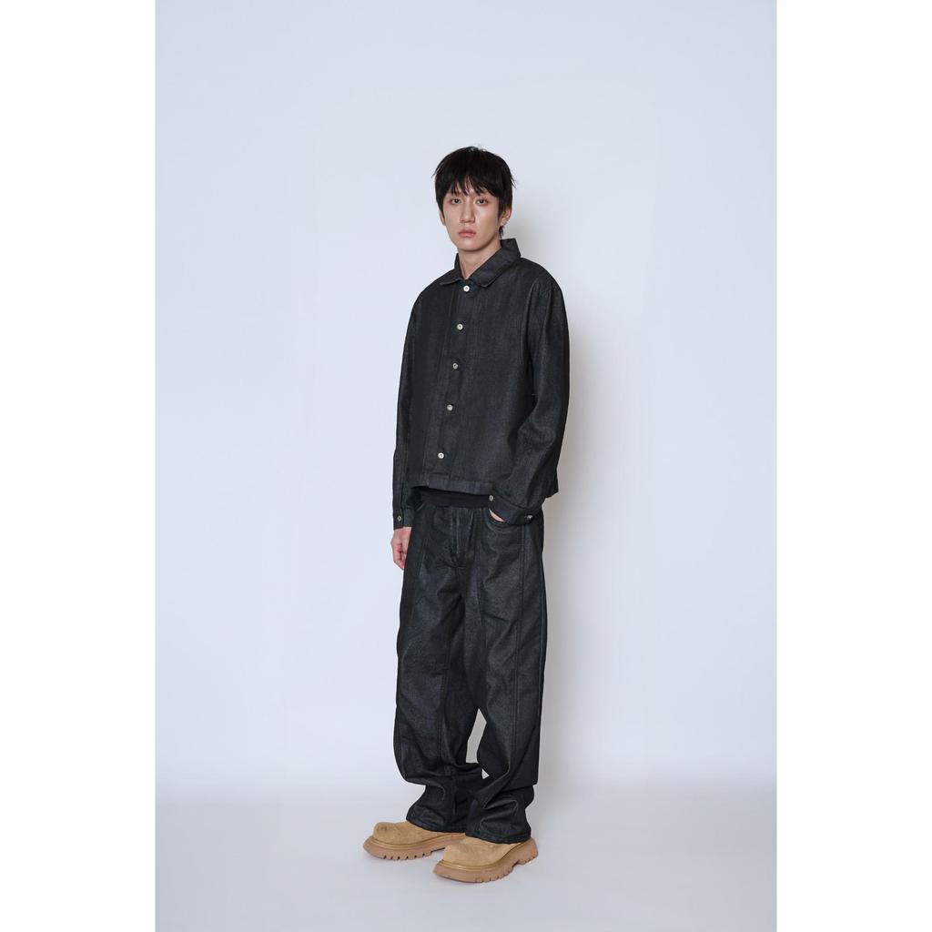 Noineta Coated Denim Pants
