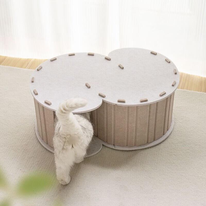 Yun Xiaoshi Detachable Double-Layer Felt Cat House