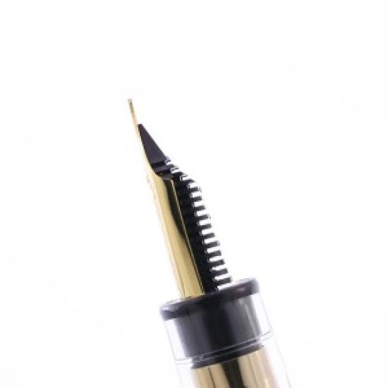 USED Sailor Profit 21 Transparent Fountain Pen, 21K Gold Nib, Fine Point