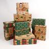 Eco-friendly Retro Kraft Christmas Gift Wrap Paper - Large Roll