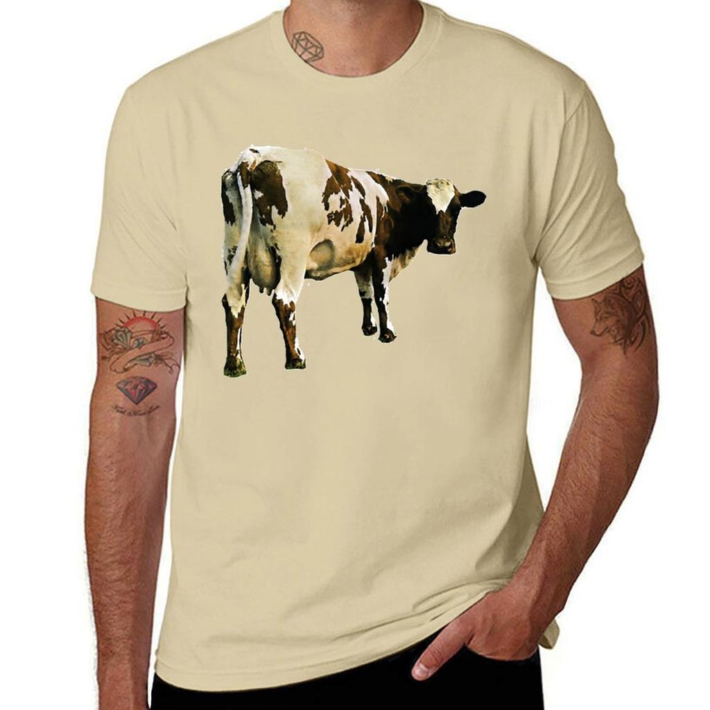 Atom Heart Mother Classic T Shirt T-Shirt Heavyweights Animal Prinfor Boys Funnys Plus Sizes Workout Shirts for Men