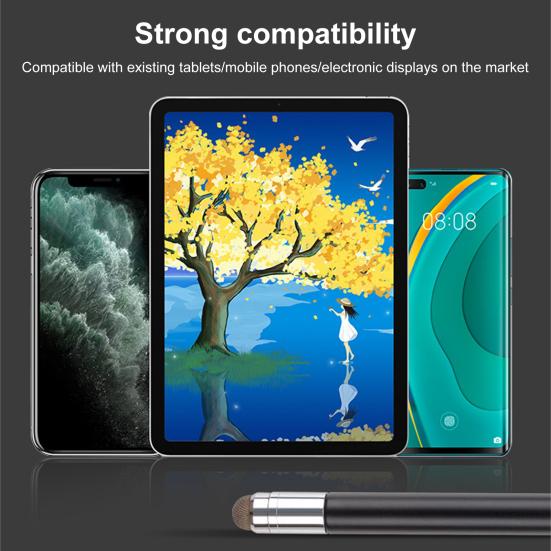 Yüksek Hassasiyetli Yüksek Hassasiyetli Aşınmaya Dayanıklı Rahat Tutuşlu Çok Amaçlı Gizli Teleskopik Kutup Metal Evrensel Stylus Dokunmatik Ekran Kalemi