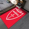 Red AC Monza Shield Design suitable as a non-slip mat for the living room or bedroom sofa