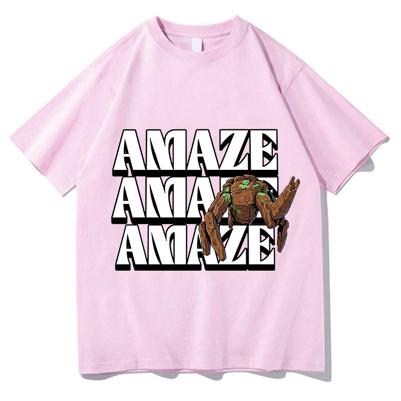 2026 Unisexs Unisexs Amaze Amaze Amaze Letter Tshirt Unisex Fashion Casual Long Sleeve Tshirt Aesthetic Top Tees Harajuku Clothes