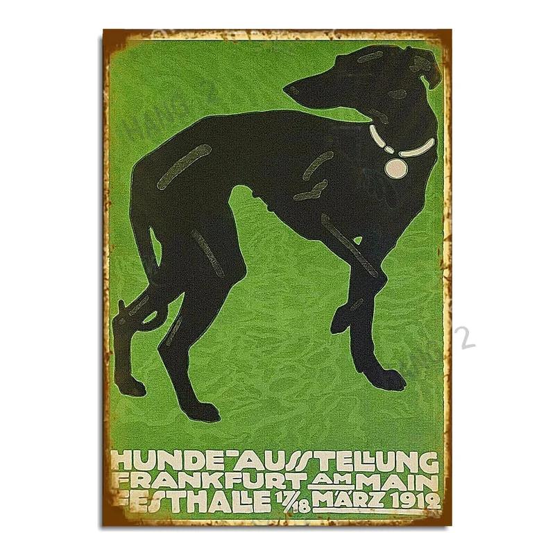 Schilder Blech Metall Poster Du hast gelächelt und ich habe mich verliebt Greyhound Hängeschilder für Zuhause Dekorative Plakette 8X12 oder 12x16 Zoll
