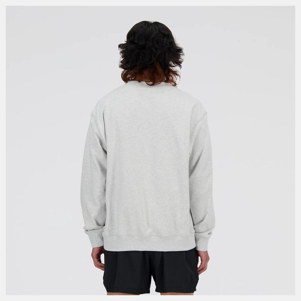 New Balance Athletics French Terry Sweatshirt Asia Sizing 'Ash Heather' Men's MT41506-AHH