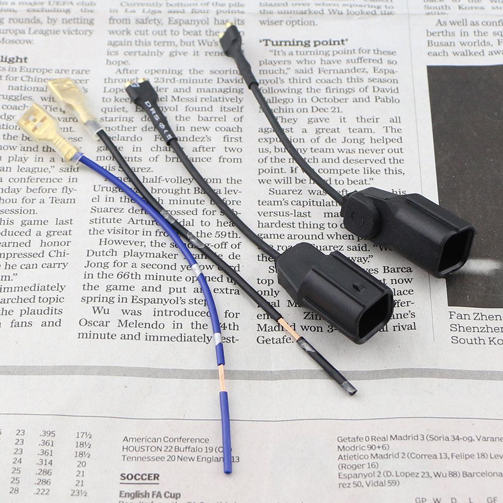 2pcs Car Speaker Horn Wire Socket Plug Connector for Honda CRV Fit Civic Odyssey Before 2017