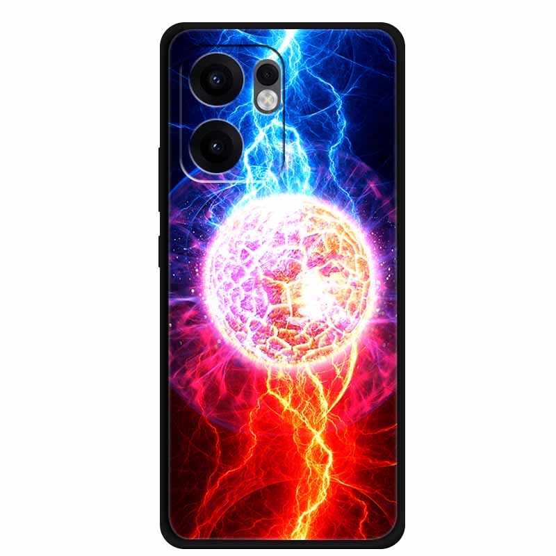 For OPPO Reno 14F 5G Phone Case Shockproof Black Silicone TPU Soft Back Cover Case For OPPO Reno 13F 4G 5G Case 13 F 14 F Coque