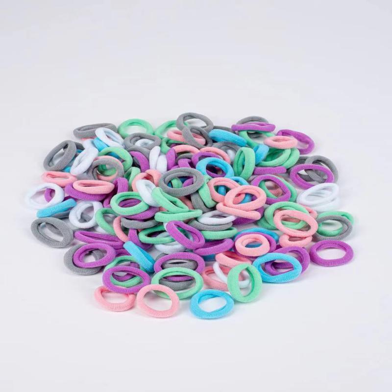 Buntes elastisches Haarband für Mädchen – Weiches, haarschonendes Accessoire