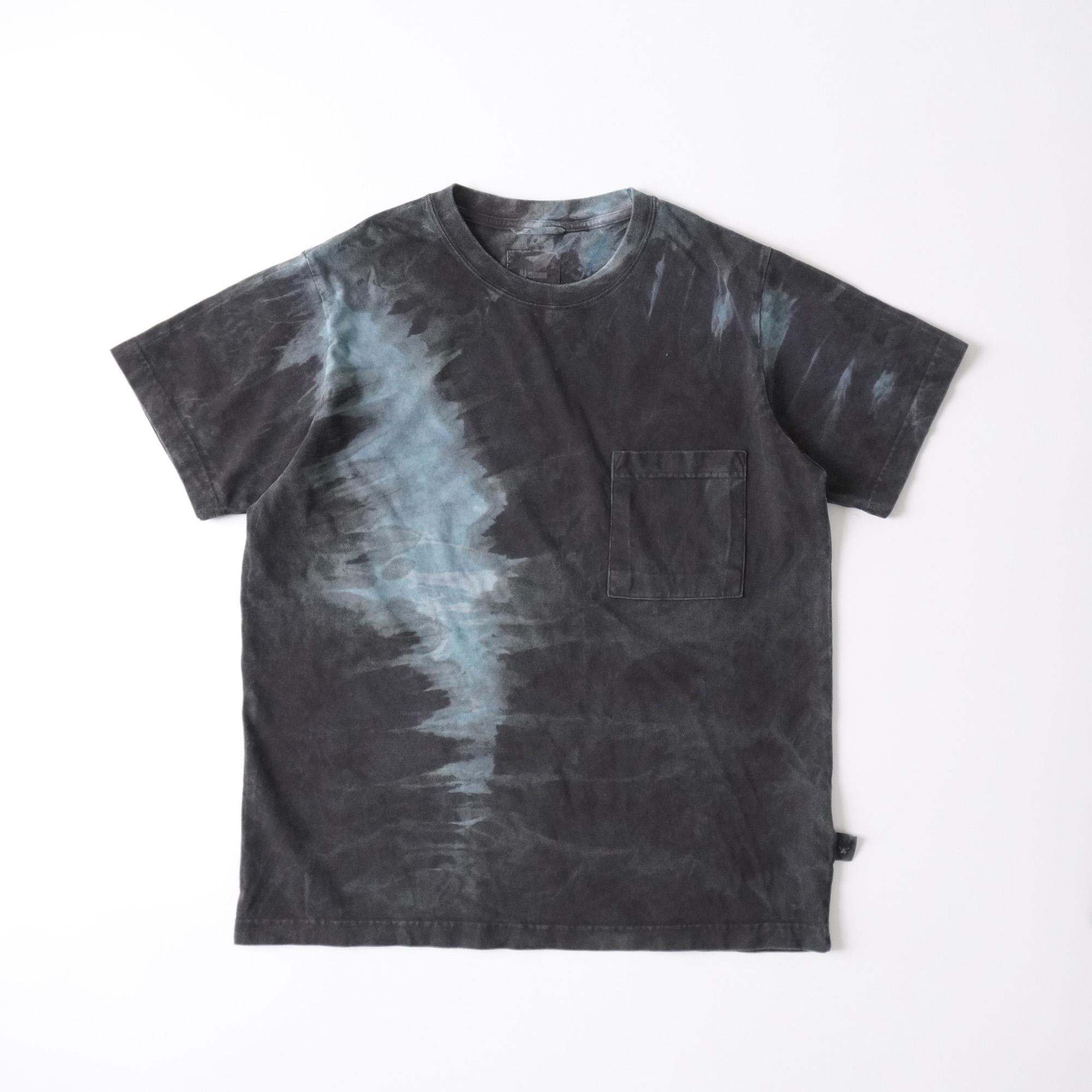 Ujb Coming Amuse Spray Snow Short Sleeve T-Shirt - Blue L