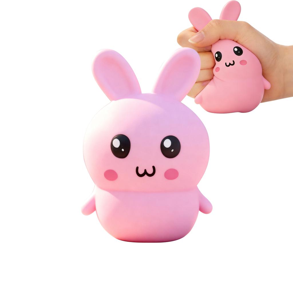 A Small Bunny Stress-relieving Toy, A Perfect Gift For A Friend.