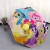 1pc My Little Pony Friendship Automatic Umbrella with Folding Feature - Compact Travel Umbrella, Perfect Gift for Birthday, Christmas, Valentine's Da