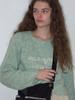 Mejongkeulem Gelato Lettering Knit _ Apple Mint