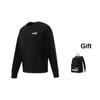 Puma Classics FW23 Brand Logo Printed Casual Pullover Sweatshirt Unisex Sweatshirt Black 678444-01