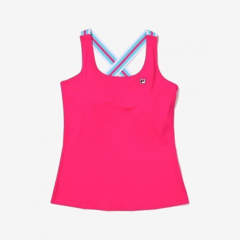 Fila Global Tank Top Paris Open NEONPINK/095
