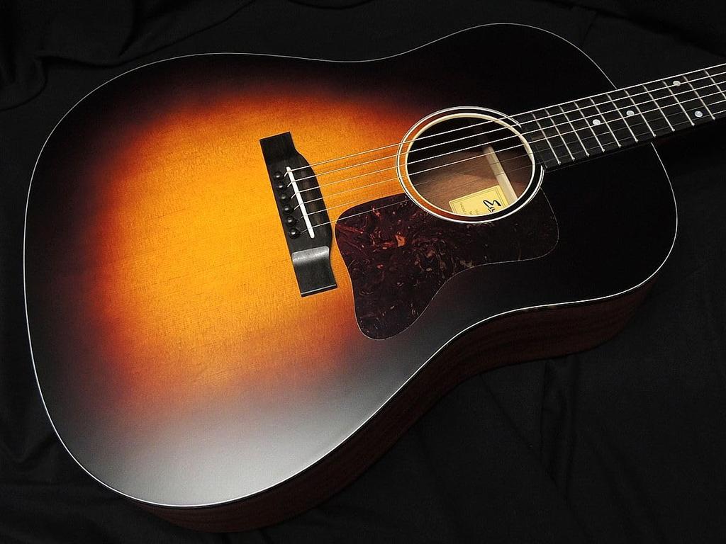 Eastman Type Acoustic Guitar Sunburst All Solid Wood Round Shoulder E1-SS-SB J-45