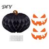 Party Setup Accessories Halloween Honeycomb Ornament, Pumpkin Spider Hanging Paper Creative Accents Decoration for Home Office Classroom Holiday
