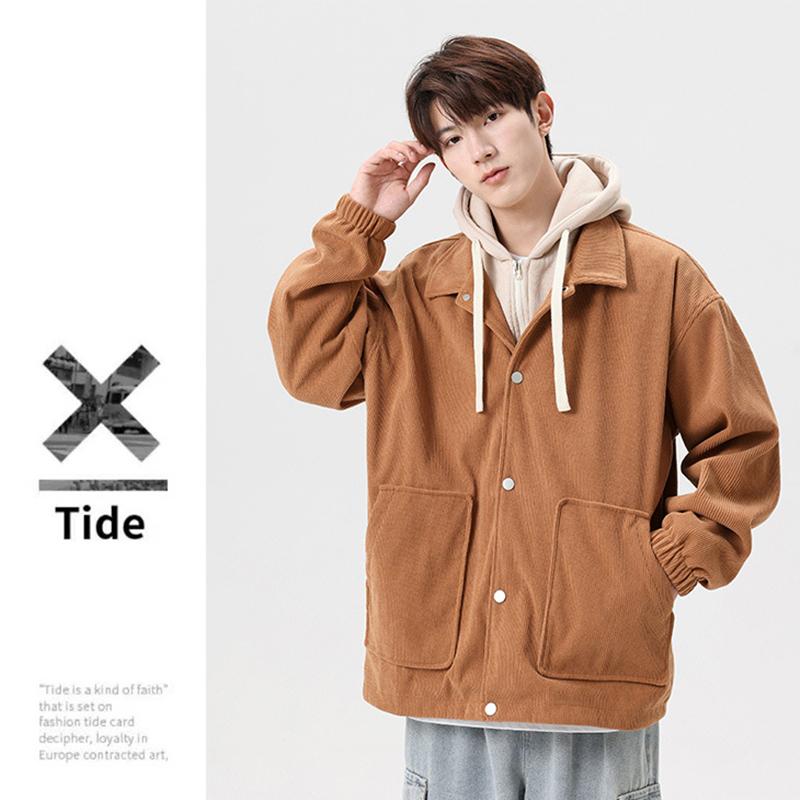 Herrenjacke verdicken Winter Baseball Uniform Hoodie Jacken für Männer Fleece Langarm Mantel Mann lässig Hoodies Streetwear Herrenmäntel