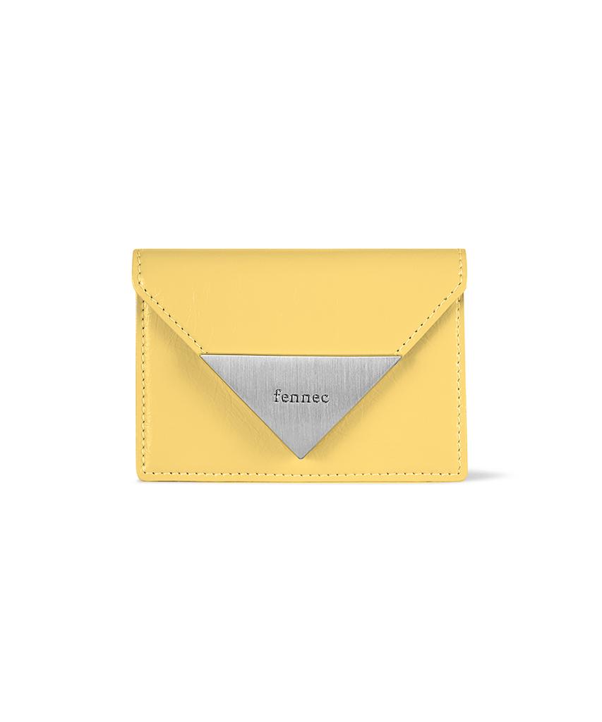 Fennec Crinkle Triangle Accordion Pocket - Marigold