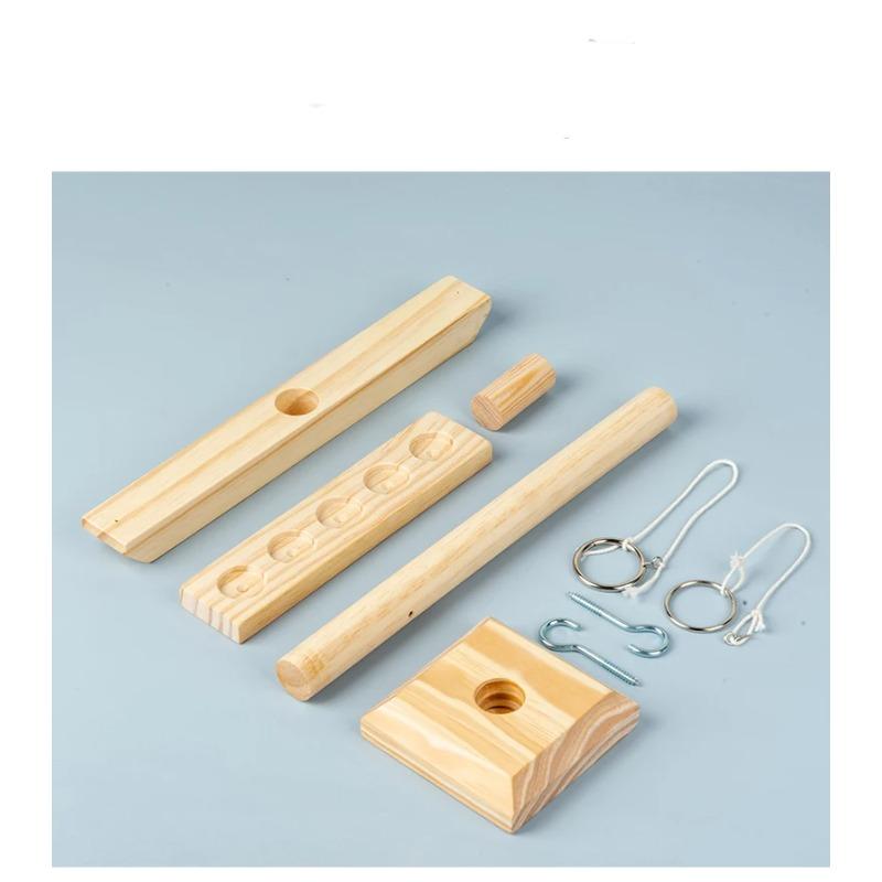 Ring Toss Game for Adults Hook and Ring Game Handmade Wooden Toss Game for Adults Outdoor Indoor Games Patio Decor Yard Games