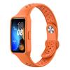 Silicone Band for Huawei Band 9 NFC/9/8 NFC/8 Reverse Buckle Holes Design Strap Integrated with Watch Case